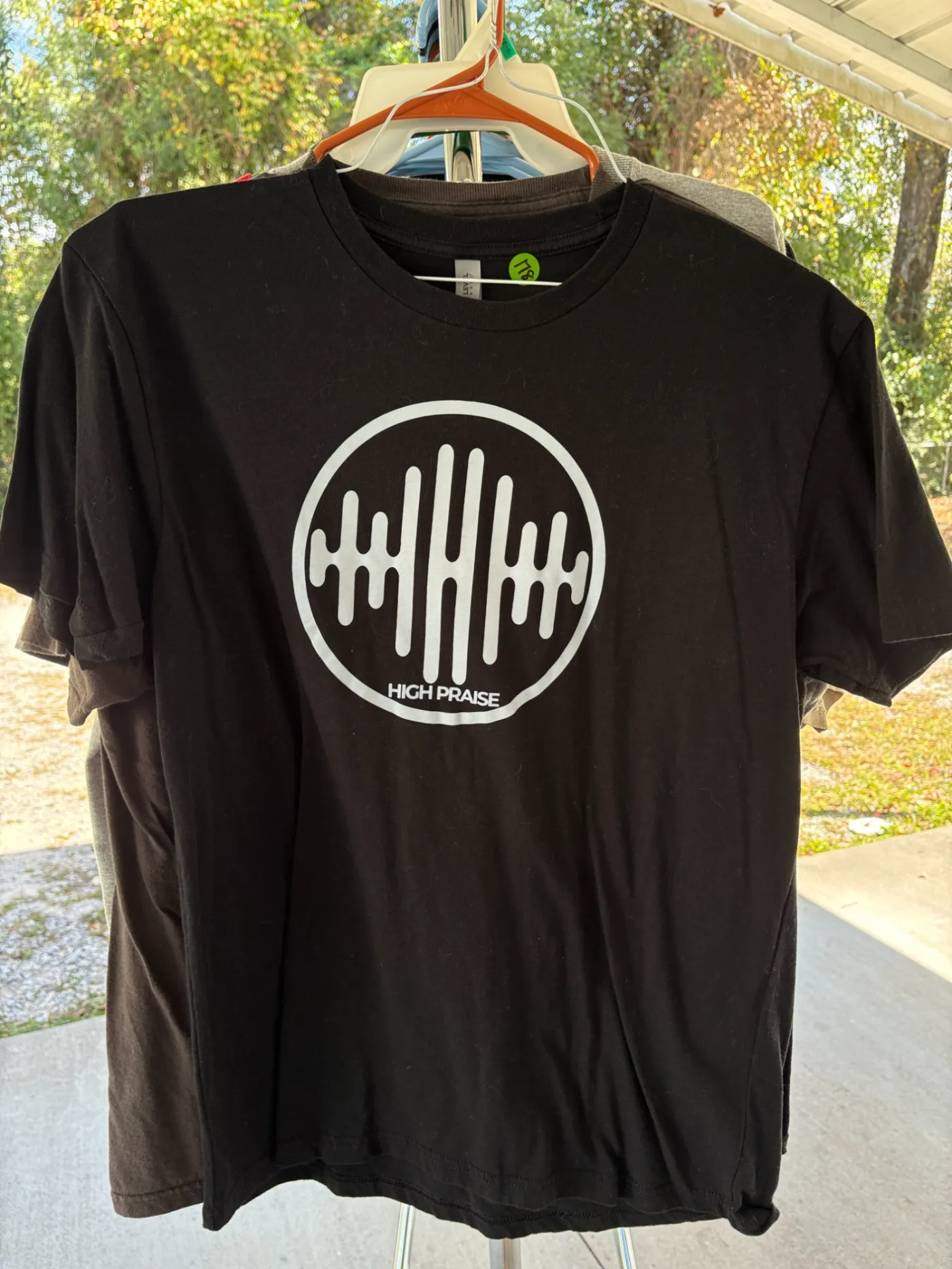 Black "High Praise" Tee