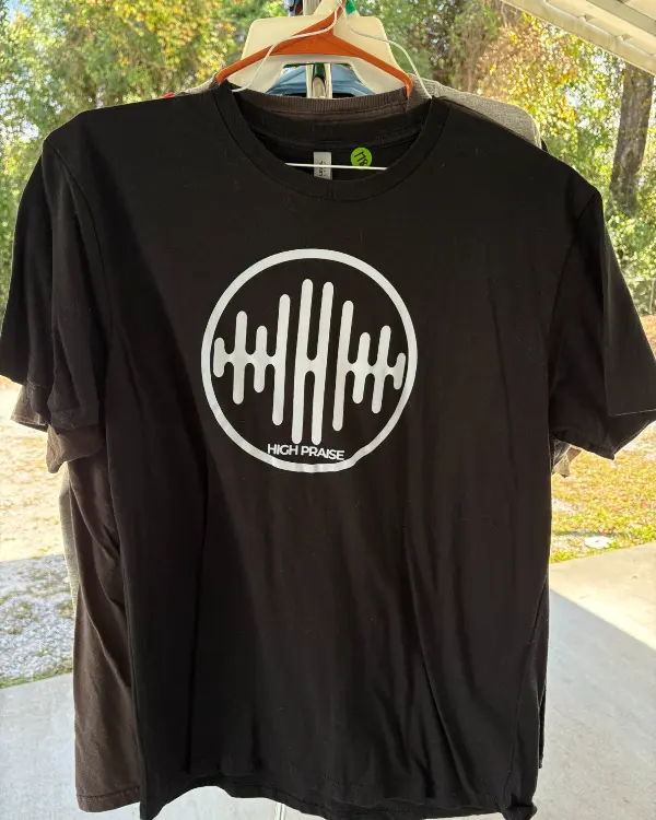 Black "High Praise" Tee