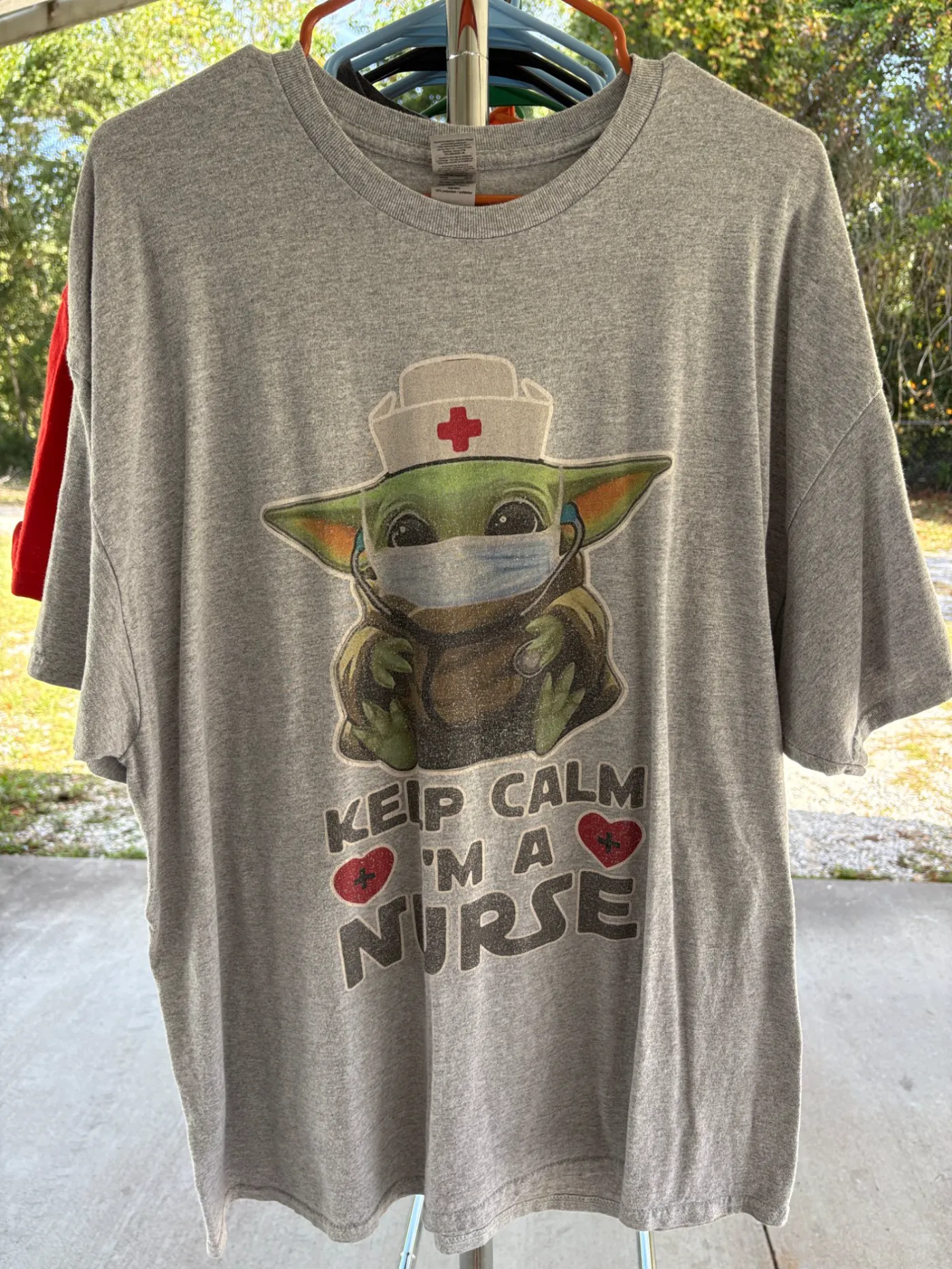 Yoda "Keep Calm I'm a Nurse" Tee