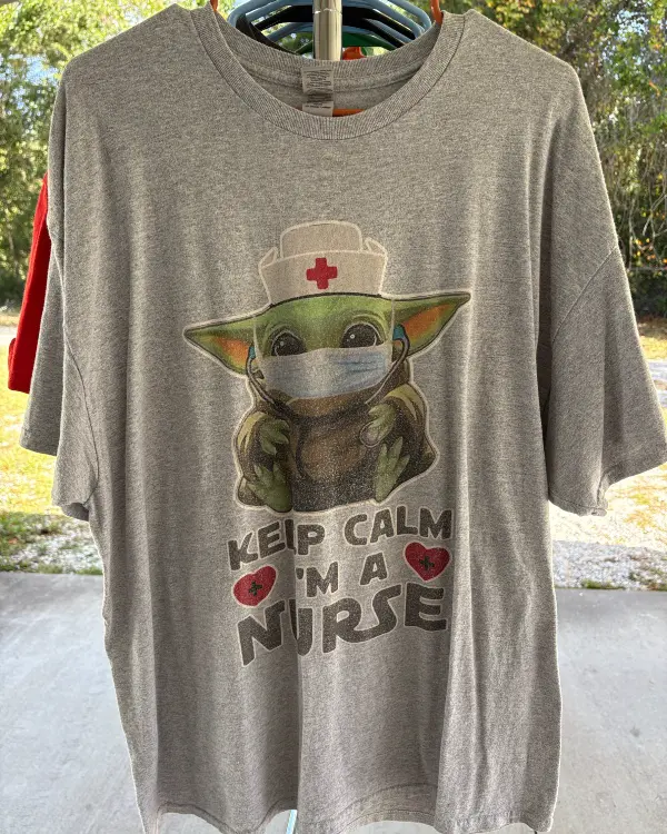 Yoda "Keep Calm I'm a Nurse" Tee