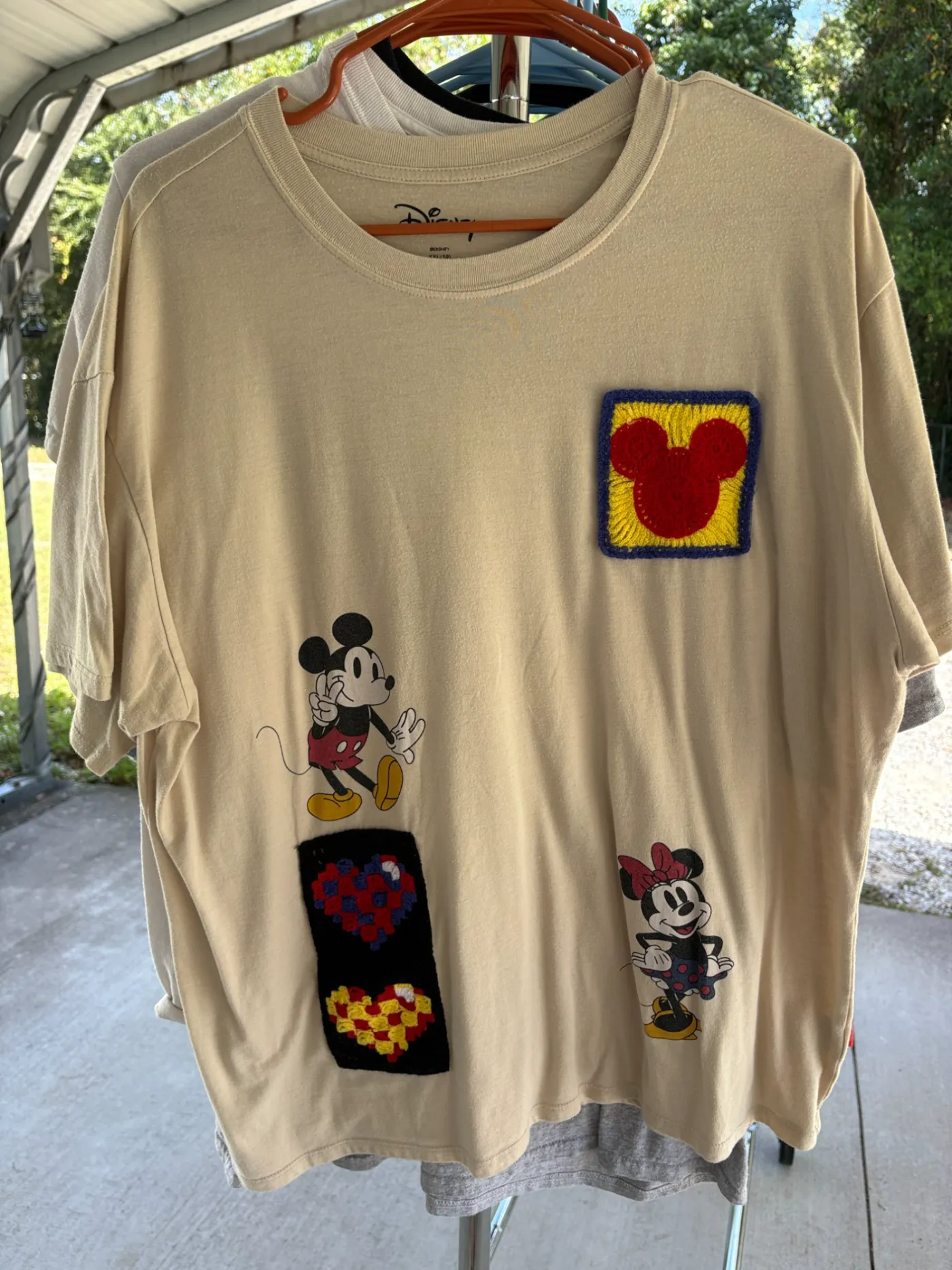 Mickey Mouse Patchwork Tee