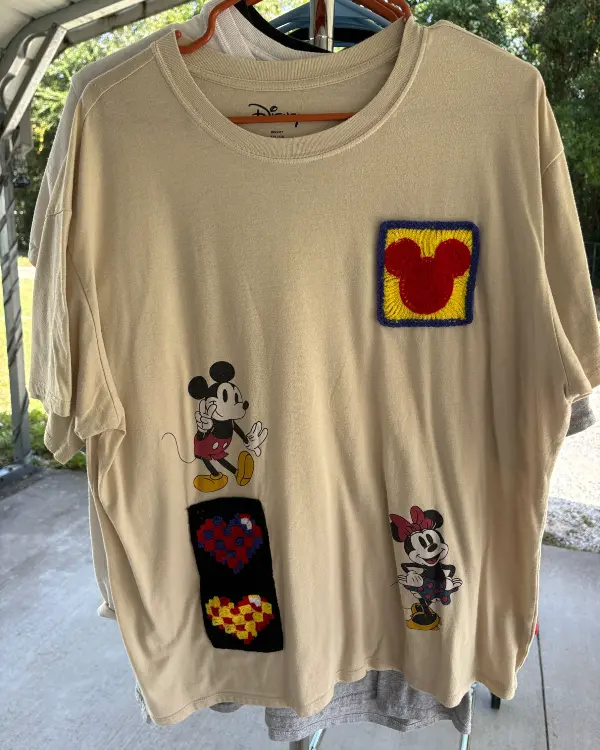Mickey Mouse Patchwork Tee
