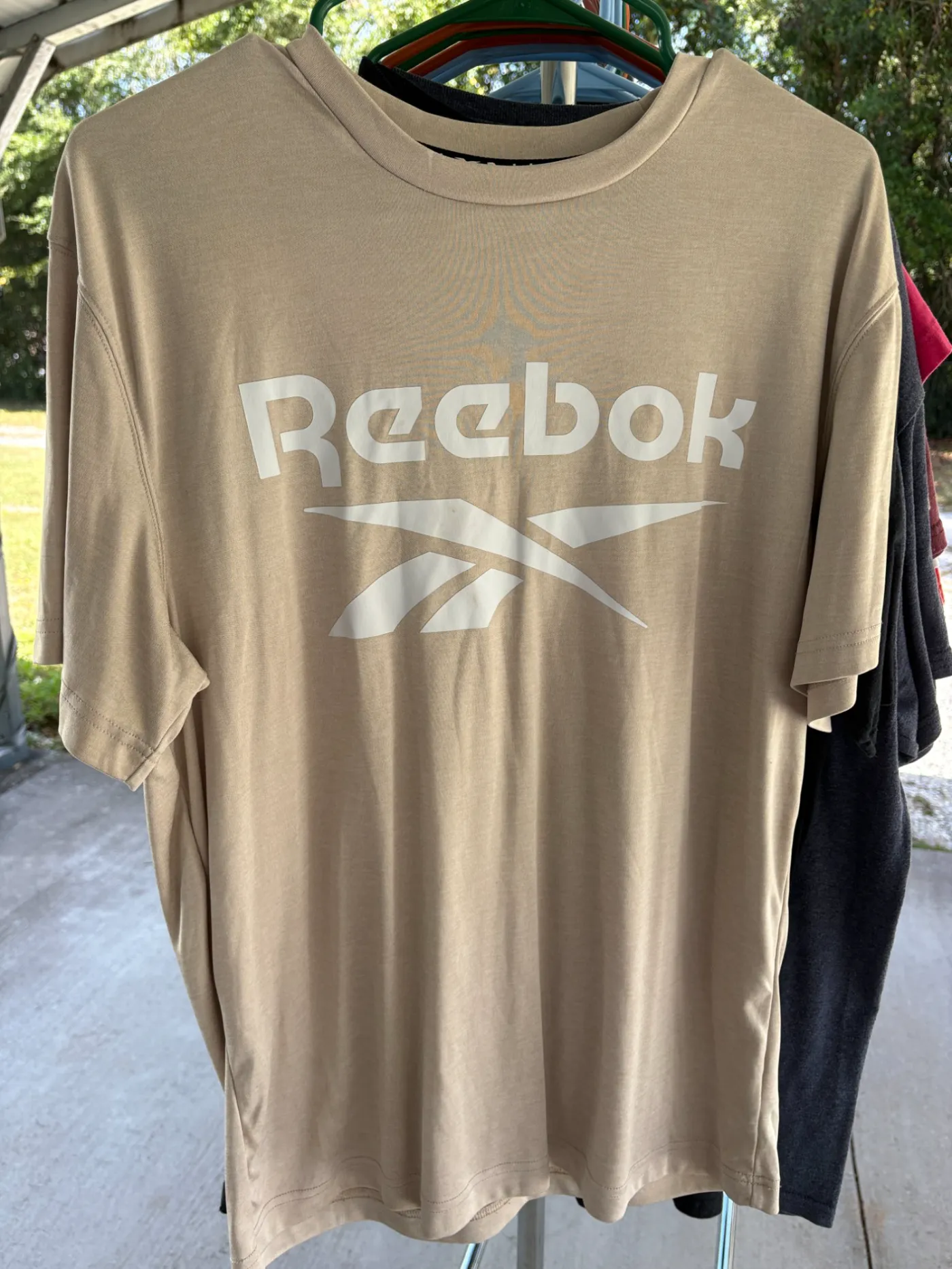 Tan Reebok Tee