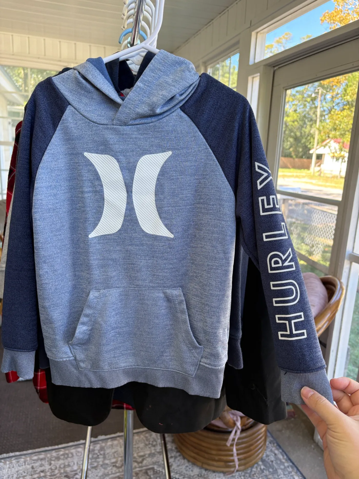 Boys' Hurley Blue Hoodie