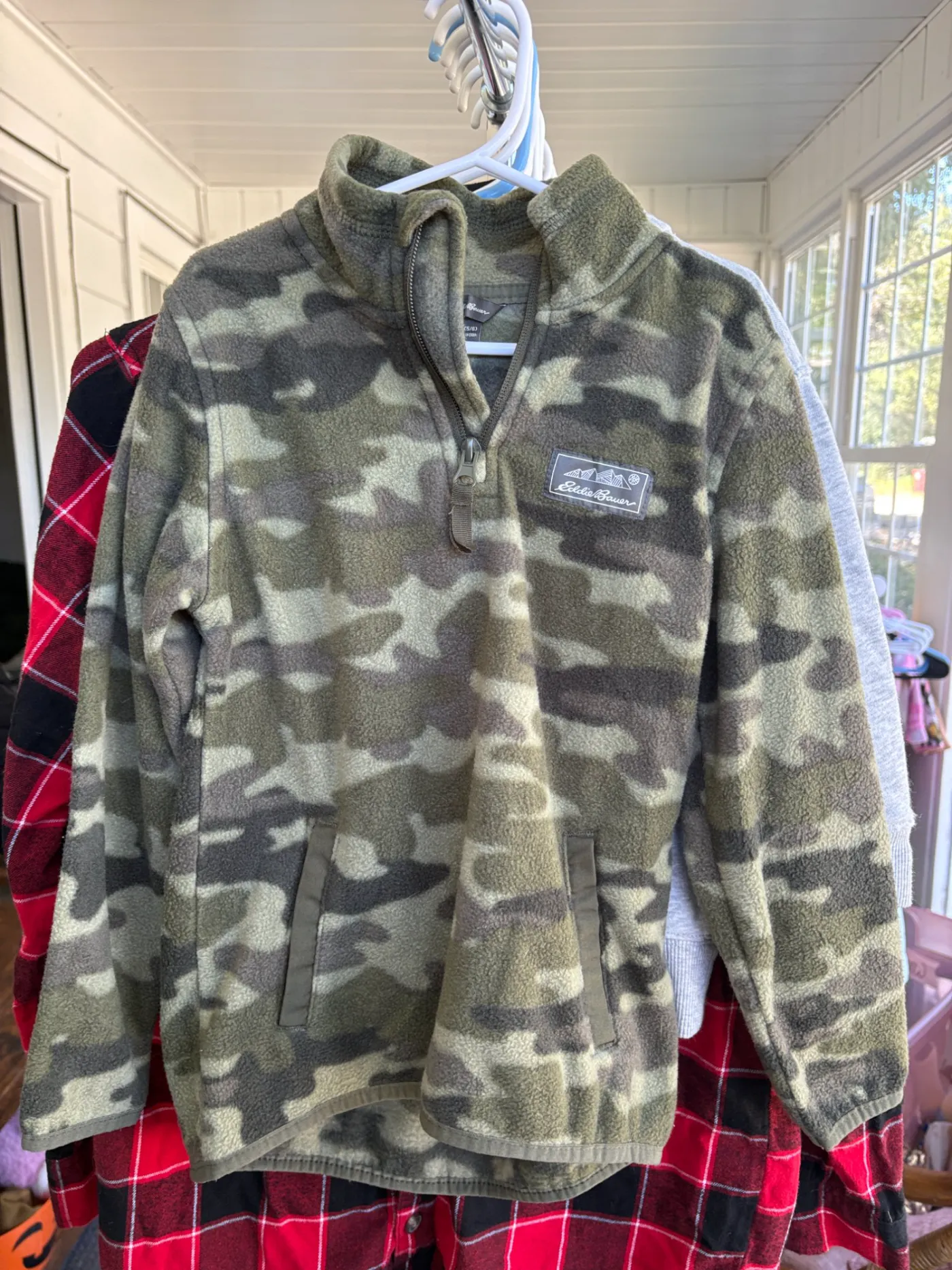 Boys' Eddie Bauer Camo Pullover