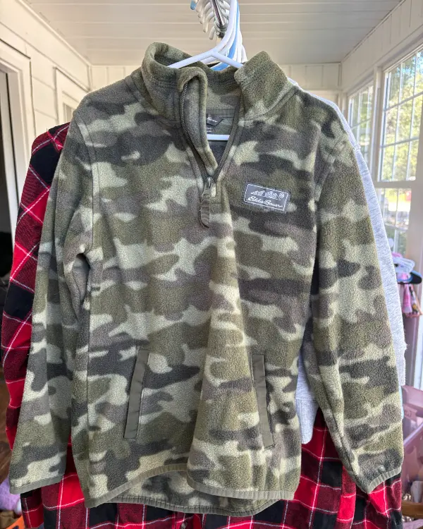Boys' Eddie Bauer Camo Pullover
