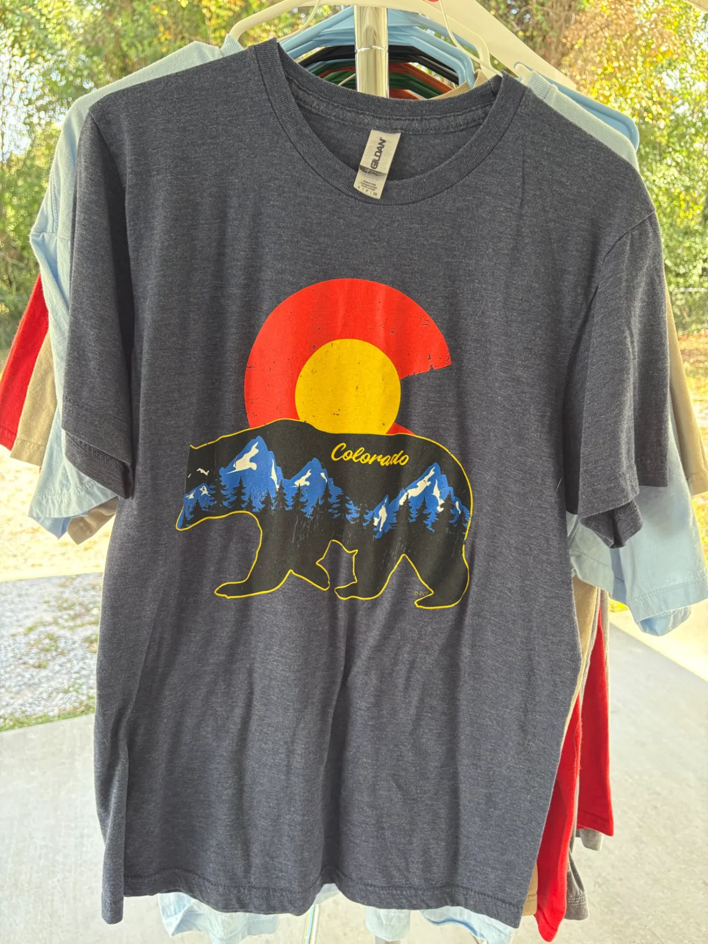 Navy Blue Colorado Tee