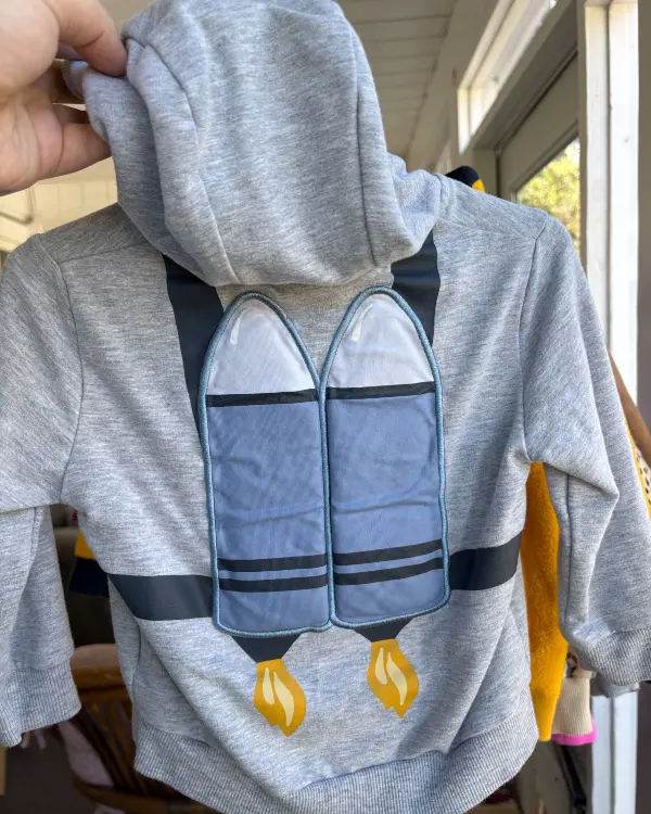 Grey Rocket Hoodie