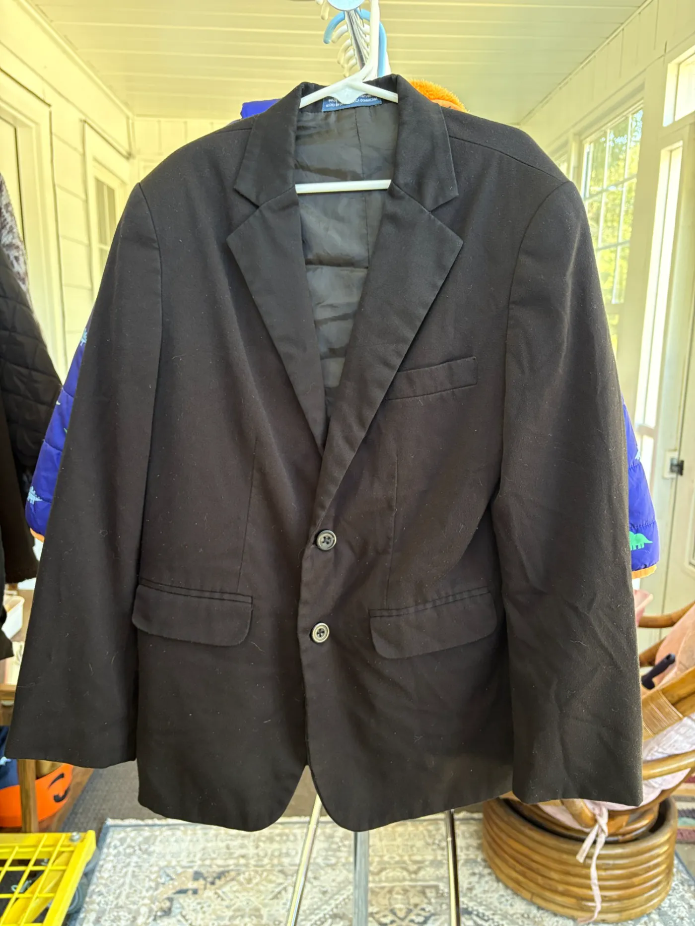 Boys' Black Suit Jacket