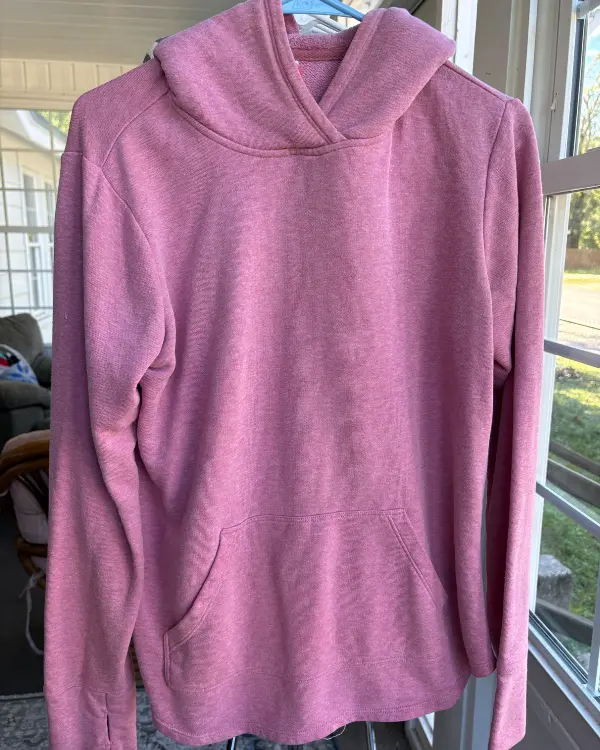 Pink Heather Hoodie