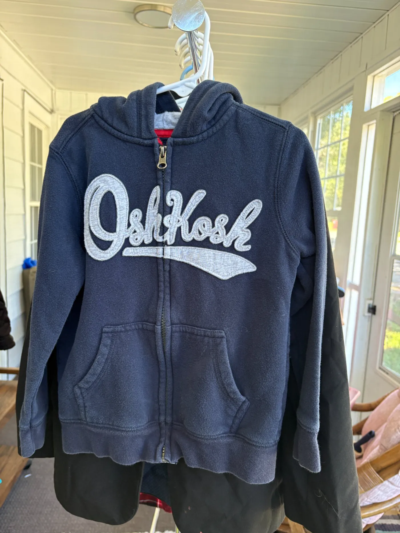 Boys' OshKosh Navy Zipper Jacket