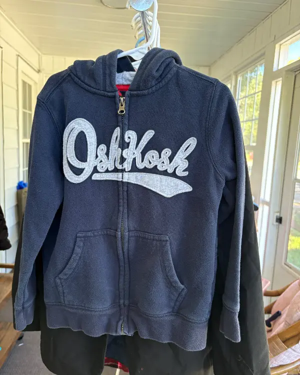 Boys' OshKosh Navy Zipper Jacket