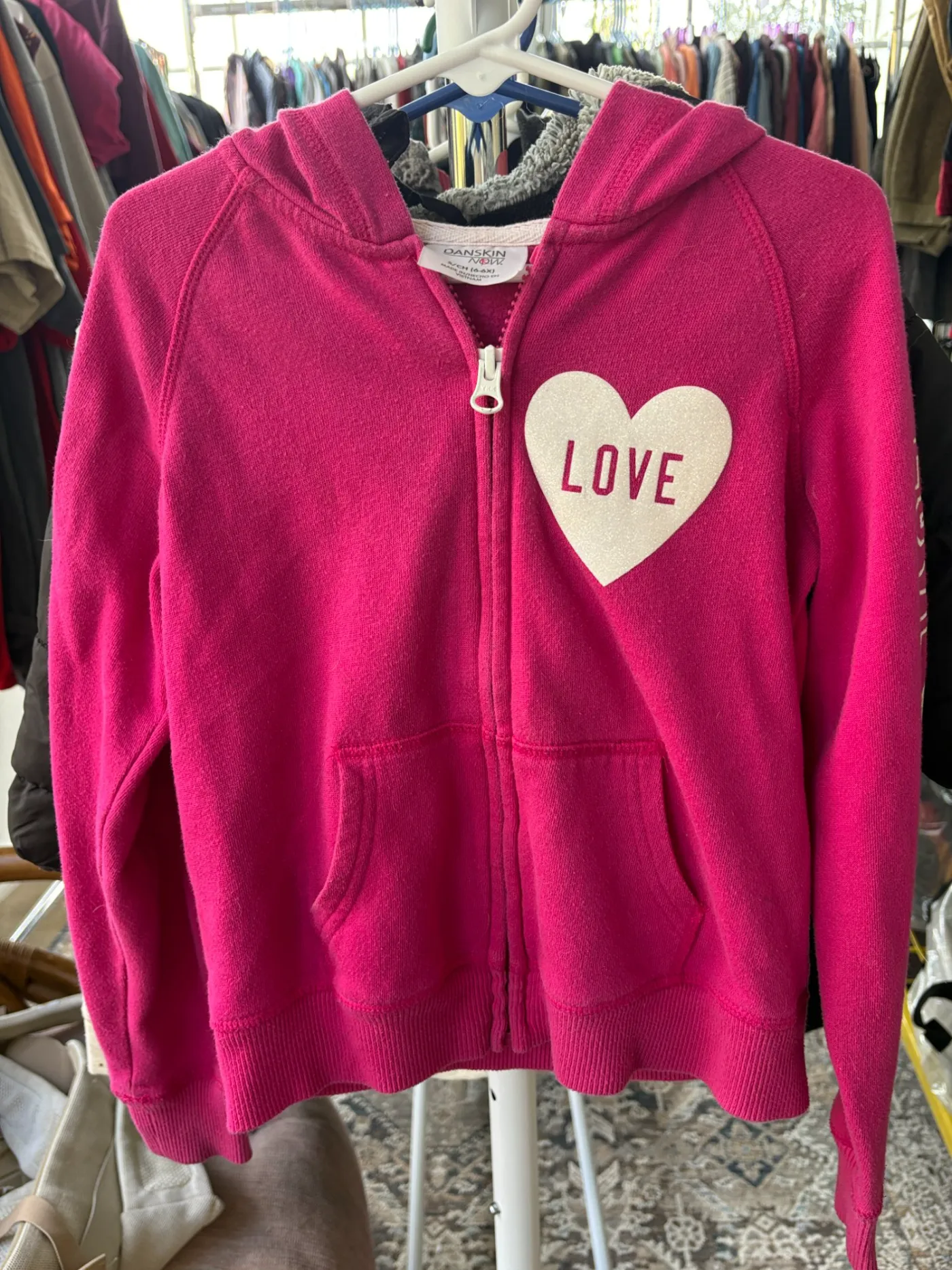 Pink "Love" Jacket