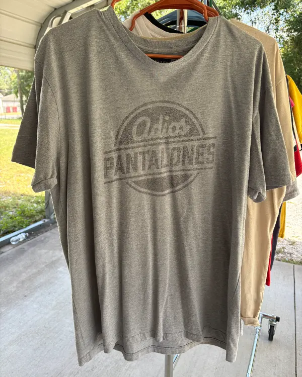 Gray "Adios Pantalones" Tee