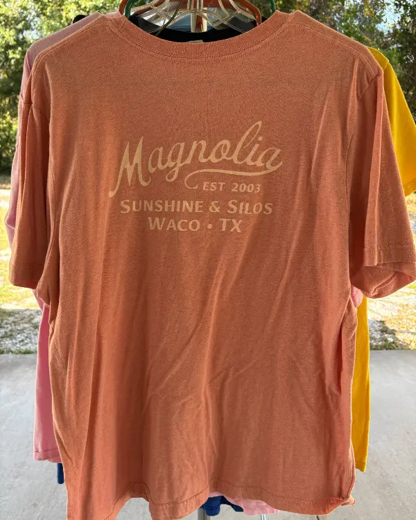 "Magnolia" Orange Tee
