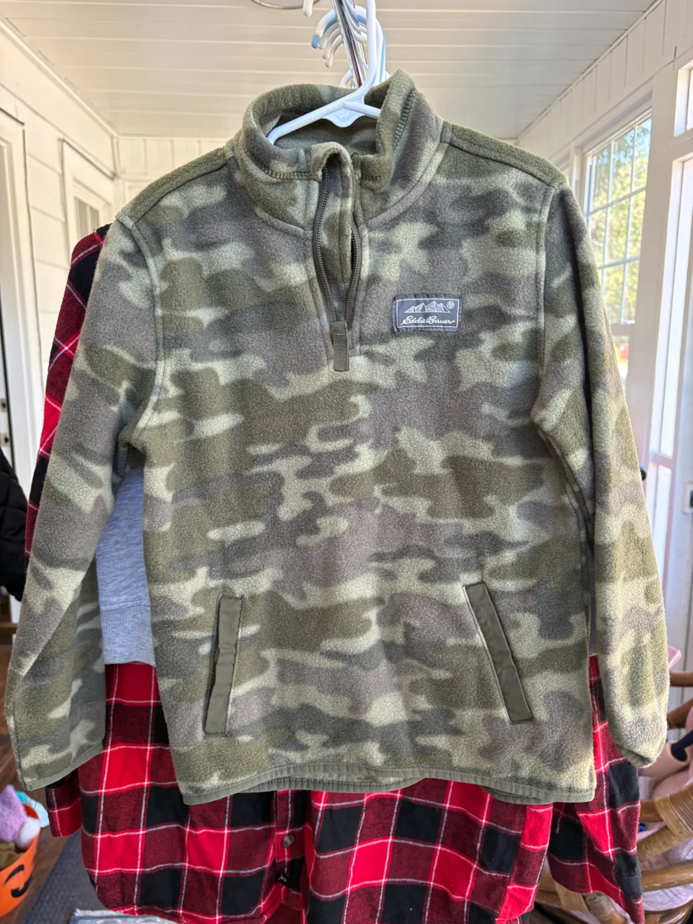 Boys' Eddie Bauer Camo Pullover