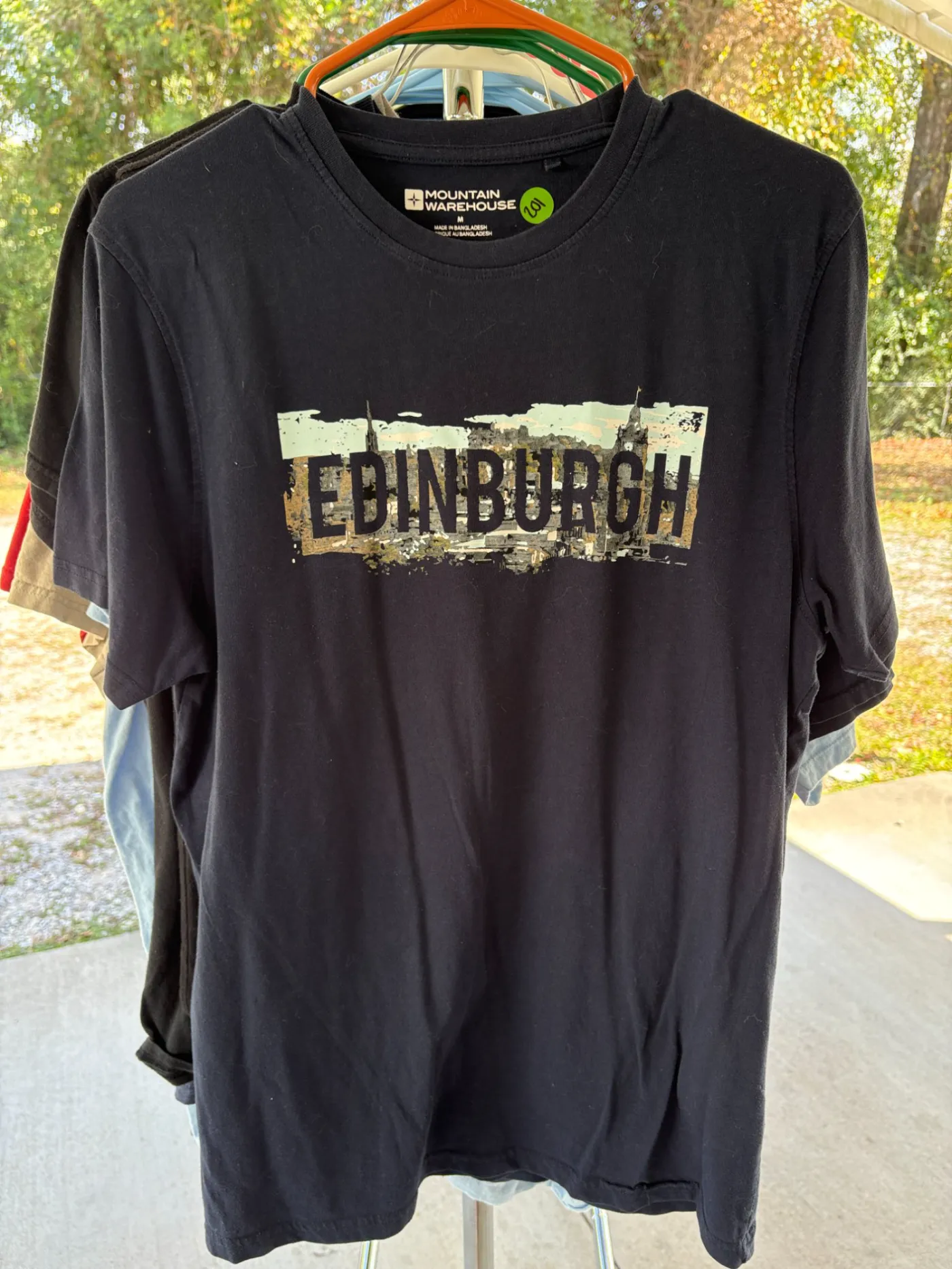Navy Blue "Edinburgh" Tee