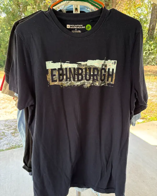 Navy Blue "Edinburgh" Tee