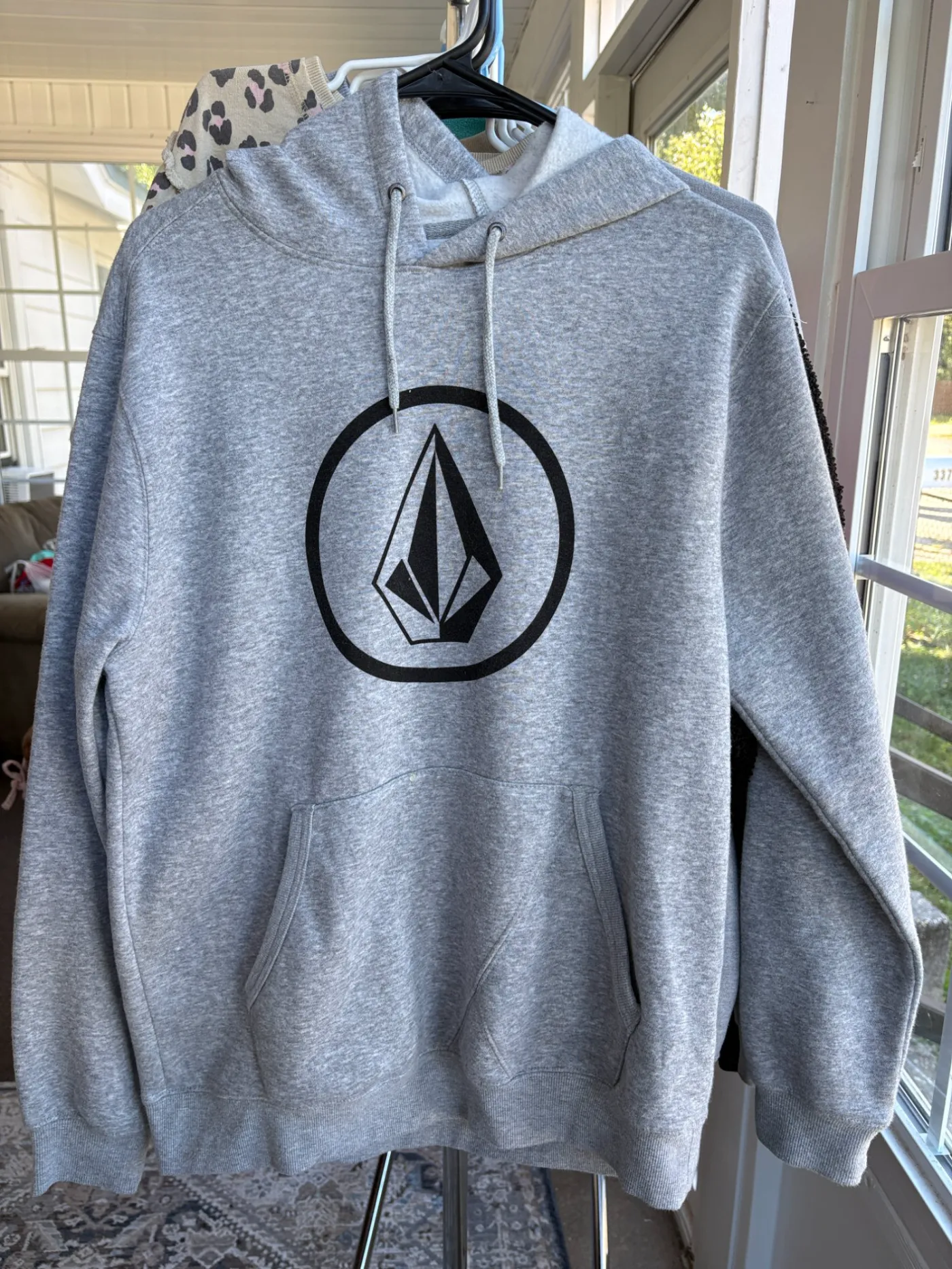Grey Diamond Hoodie