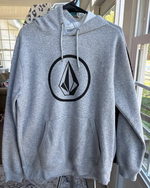 Grey Diamond Hoodie