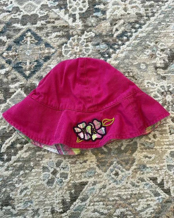 Reversible Pink Infant Hat