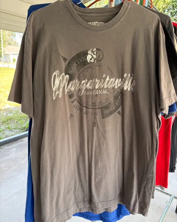 Gray Margaritaville Tee