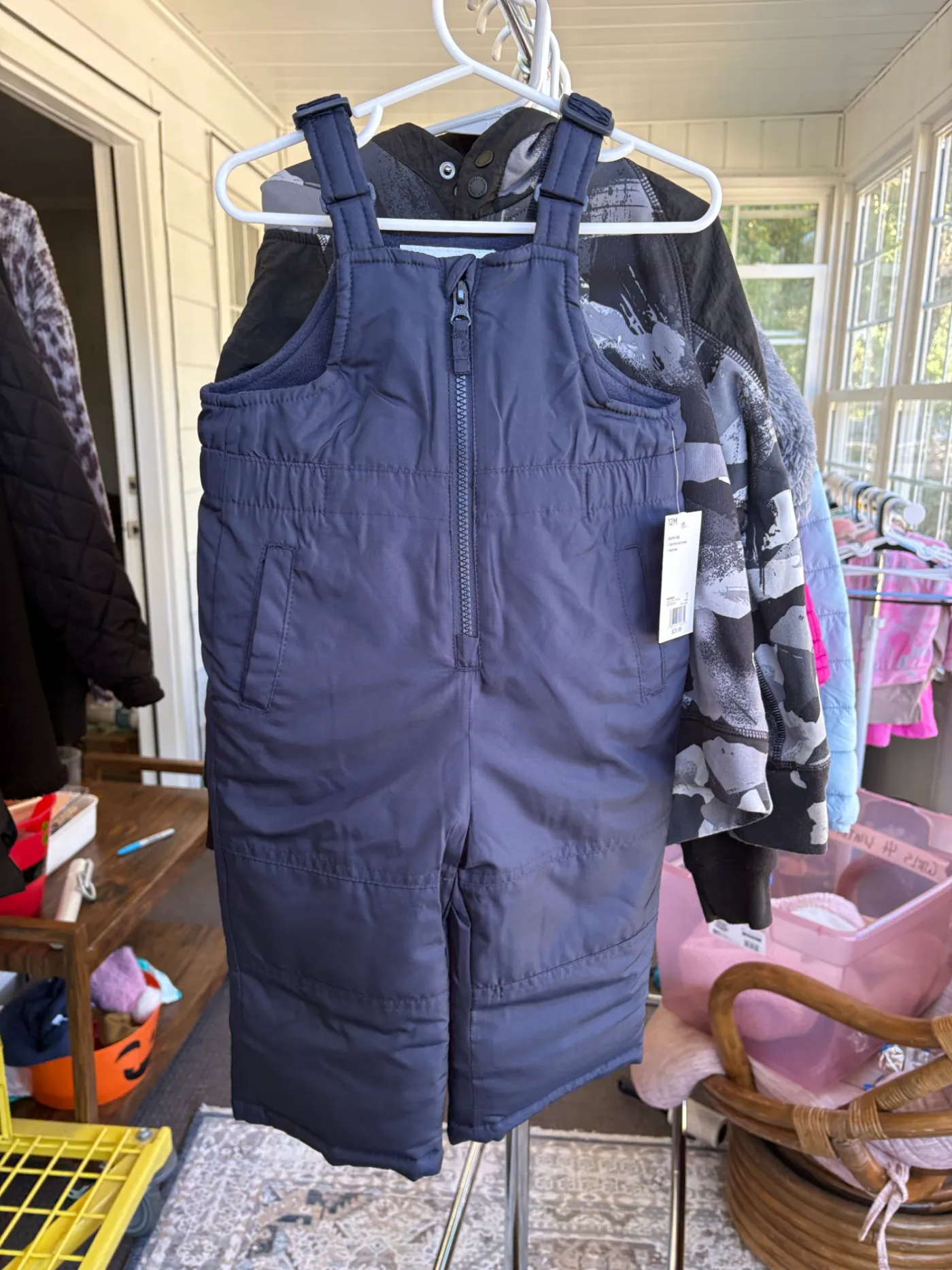 Baby Navy Blue Snow Pants