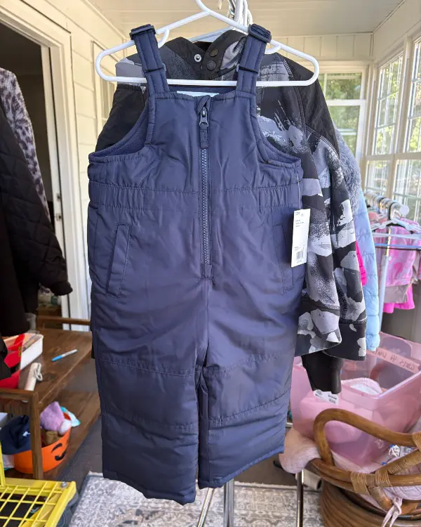 Baby Navy Blue Snow Pants