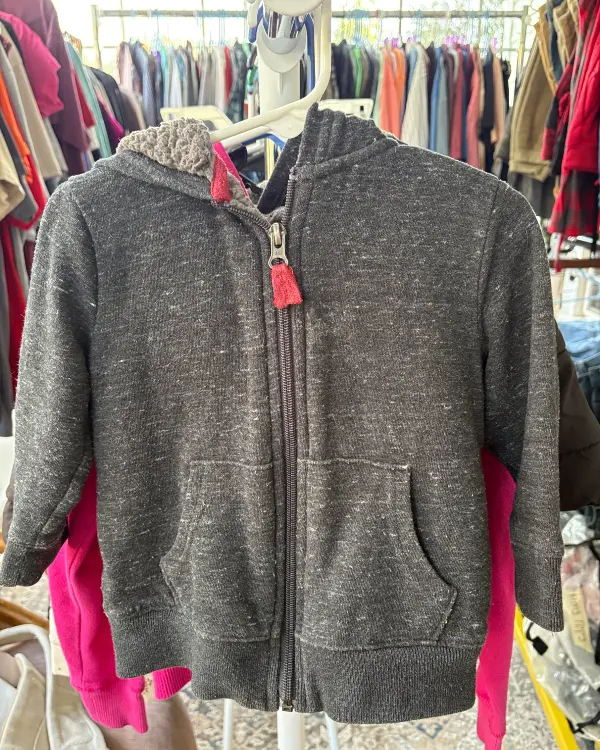 Gray Fleece Jacket